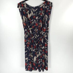 NWT VIX PAULA HERMANNY JASMINE GISELE V Neck Sleeveless Wrap Floral Dress S/P